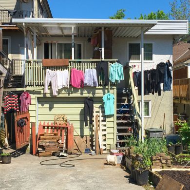 Laneway, Strathcona, 2016