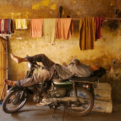Resting, Phnom Penh, 2015